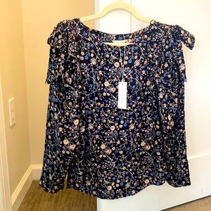 Rebecca Taylor vivna tie top blouse BNWT